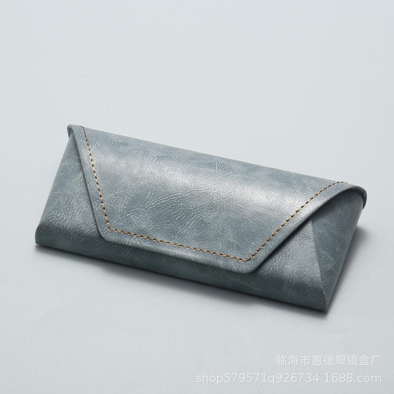 Vintage Leather Eyeglasses Case Handmade Retro Sunglasses Holder Durable Stylish Perfect Gift for Men Women Glasses