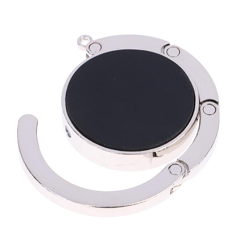 Portable Fashion Folding Crystal Alloy Purse Handbag Bag Hanger Hook Holder Table Hook Unique Bag Parts Accessories