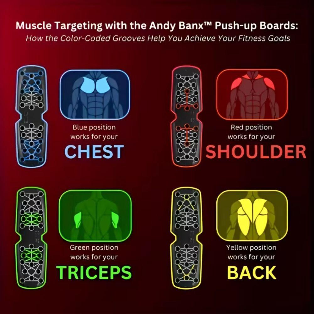 Foldable Push-up Board Multifunctional Push Up Bar Body Shaping Home Exercise Equipment  Gym