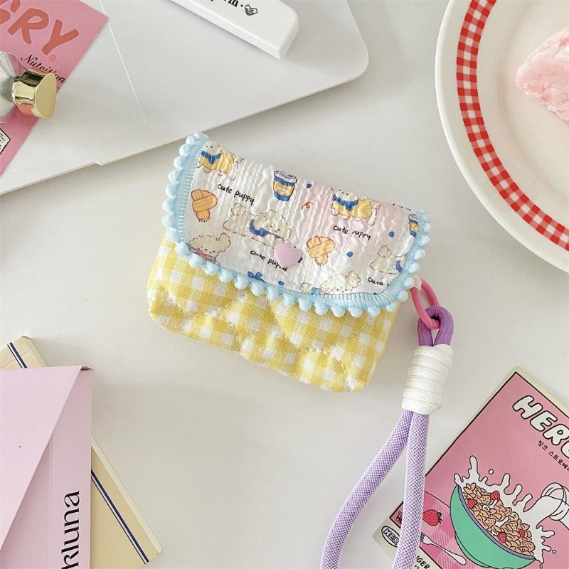 Pure Cotton Small Floral Storage Is Suitable for CCD Camera Bag, Anti-drop and Anti-knock, Portable and Compact Travel Storage Bag.