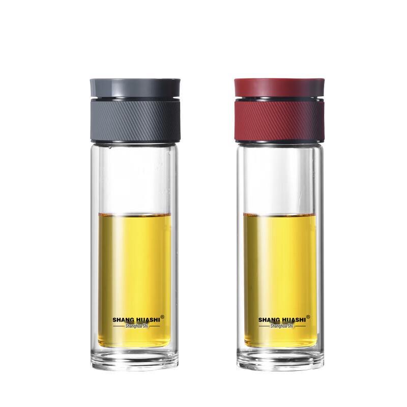 SHANG HUASHI Double-Layer Tea Infuser Separation Cup 300ml