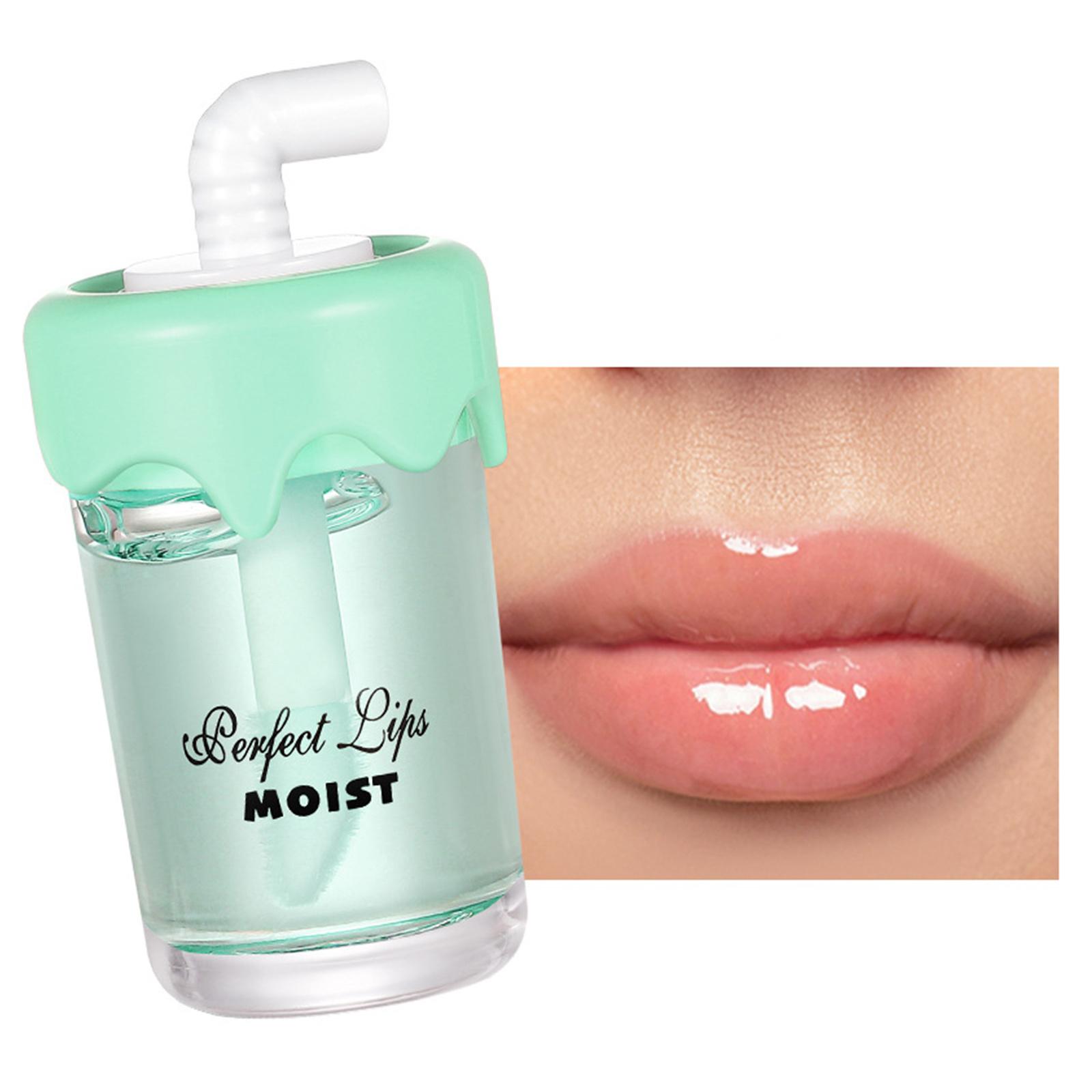 

Фруктовый ароматизированный блеск для губ - Увлажняющий питательный блеск для ухода за сухими губами, длительное увлажнение One Size