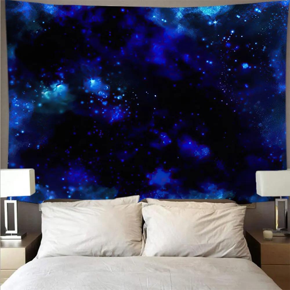 Космическая галактика Молния Узор Подвесной Ткань Спальня Гостиная Гобелен Домашнее — фото 9