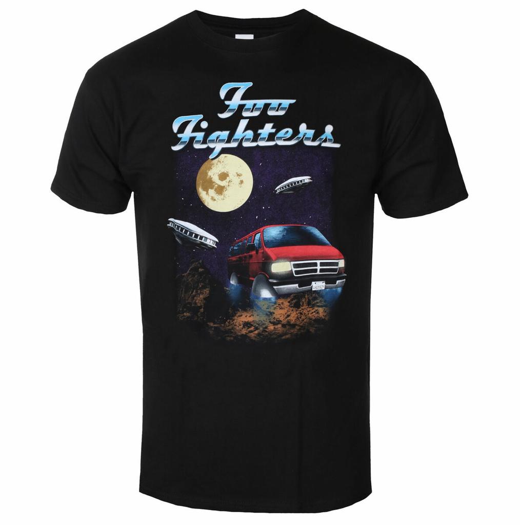 Rare Foo Fighters Band Graphic Cotton T-shirt Unisex Summer Short Sleeve Fashion Brand Tee Luxury Casual Vintage Retro Top