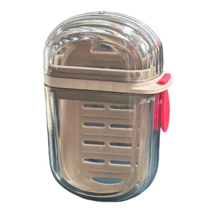 

Дорожная мыльница Хранение мыла Портативная крышка Герметичная Дорожная переноска для мыла