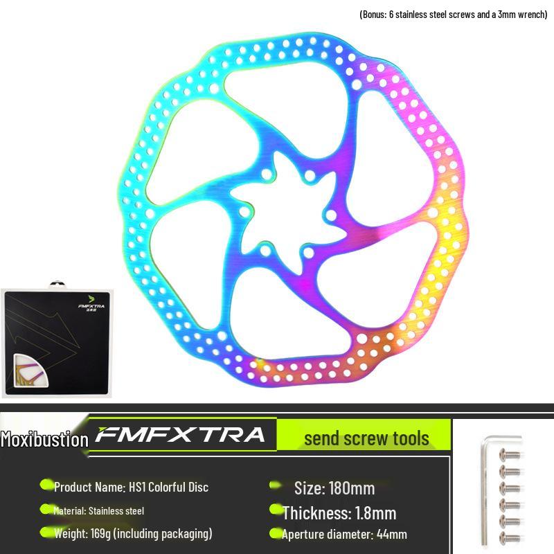 Colorful 160/180/203mm RT56 Disc Brake Pads for Mountain and Road Bikes