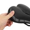 PU Leather Hollow   Saddle Folding Breathable Mountain Bike Cycling Seat Cushion