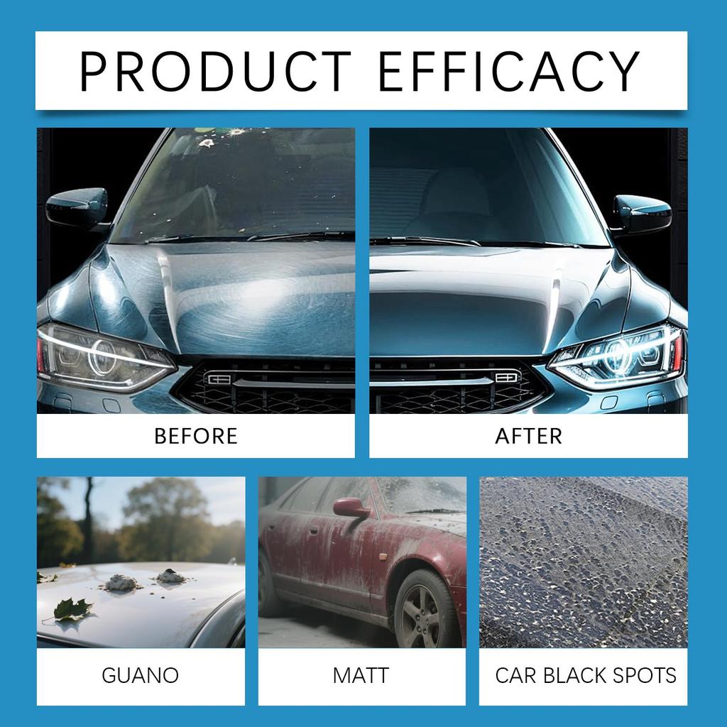 Homonth Car Coating Spray Kit Car Coating Paint Maintenance Mirror Protection Renovation Spray 120ml