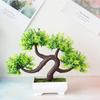 Artificial Plants Bonsai Small Tree Pot Fake Plant Flowers Potted Ornaments For Home Wedding Festival Decoration Accessories