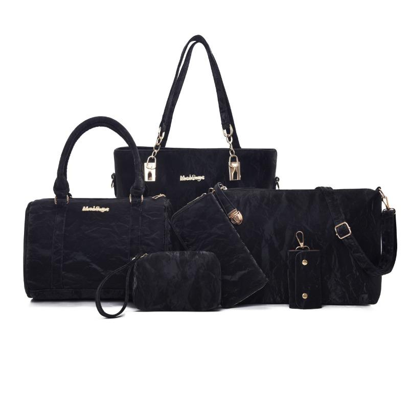 Six-piece Matching Backpack, Handbag, Shoulder Bag, Crossbody Bag