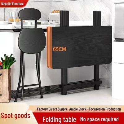 Portable Folding Dining Table - Compact Round or Square Design for Indoor/Outdoor Use