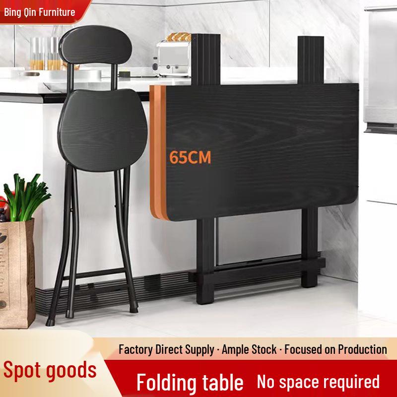 Portable Folding Dining Table - Compact Round or Square Design for Indoor/Outdoor Use