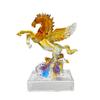 Zodiac Glazed Horse Figurine: Ancient Method - Office & Living Room Decor, Soar To Success