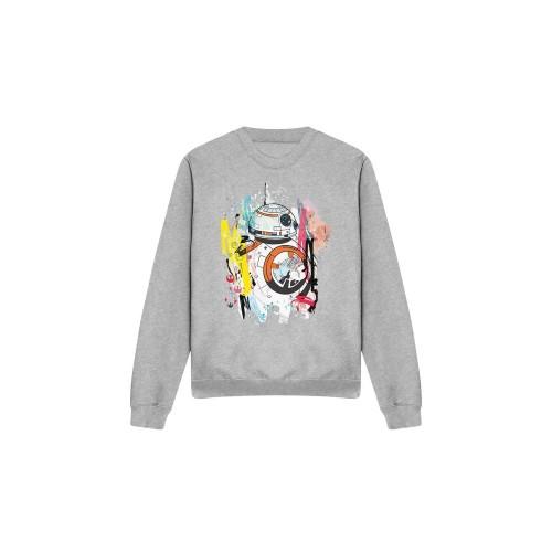 STAR WARS Unisex Adult BB-8 Abstract Sweatshirt