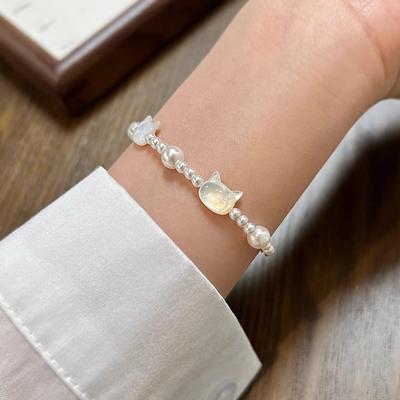 S925 Pure Silver Pearl Bracelet