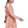 Adidas Sweatshirts Women's Red Pink Crew Neck Moderate Regular HC2920