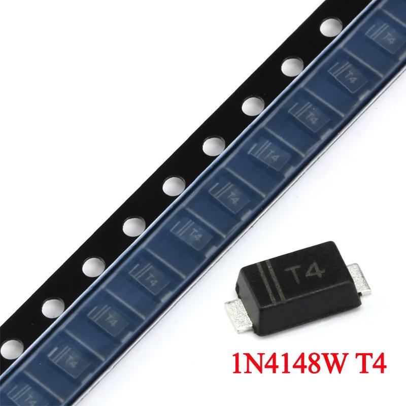 10pcs1206 1N4148W T4 1N4148 IN4148 SOD-123 SMD Switching Diodes IC Chip New