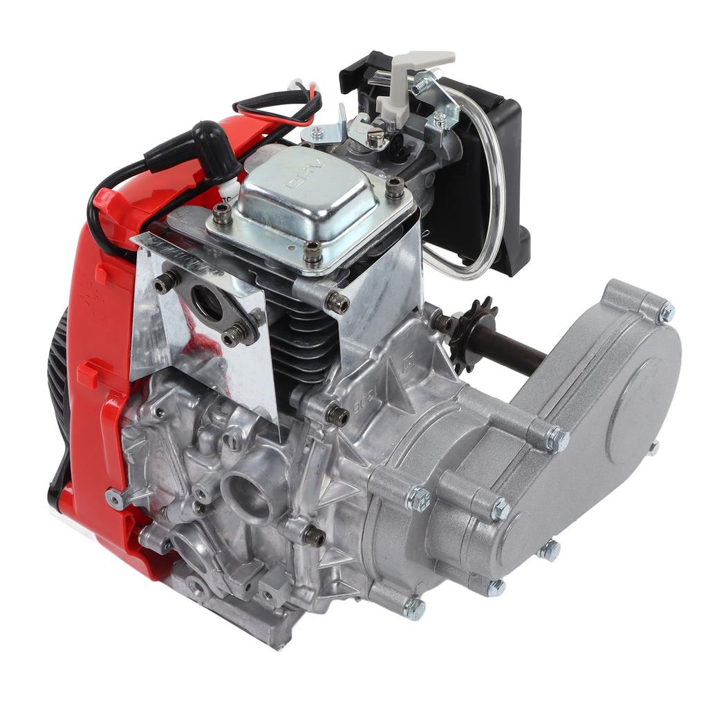 4-Takt 49CC Motorisiertes Fahrradmotor-Motorkit Geräuscharmer, stabiler Benzinmotorsatz zum Austausch