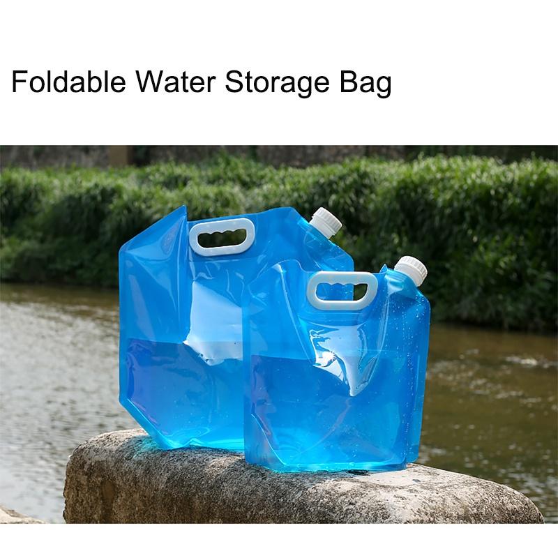 High-capacity Collapsible Water Storage Bag For Outdoor Sports
