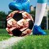Soccer Ball Colorful Machine Stitched PVC Size 5 Team Training Competition Ready Durable High-Bounce Cool Sports Gift