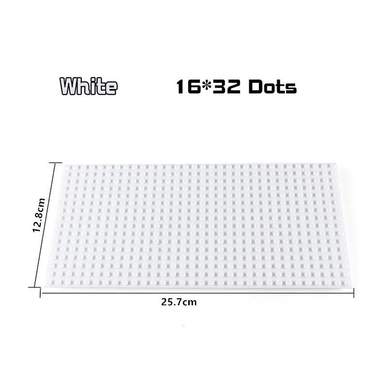 Classic Blocks Base Plates 32x32 16*32 Dots Road River BasePlates MOC Building Bricks City Dimensions Figures Construction Toys