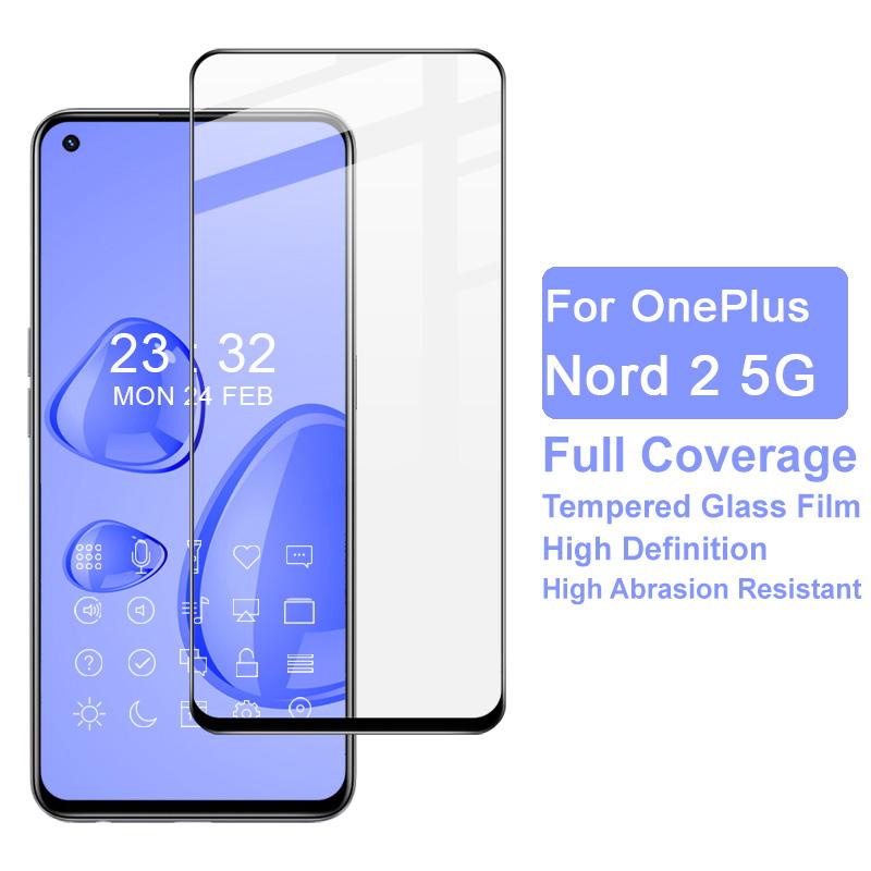 

IMAK Pro+ Series Full Size High Definition Tempered Glass Screen Protector for OnePlus Nord 2 5G Type A