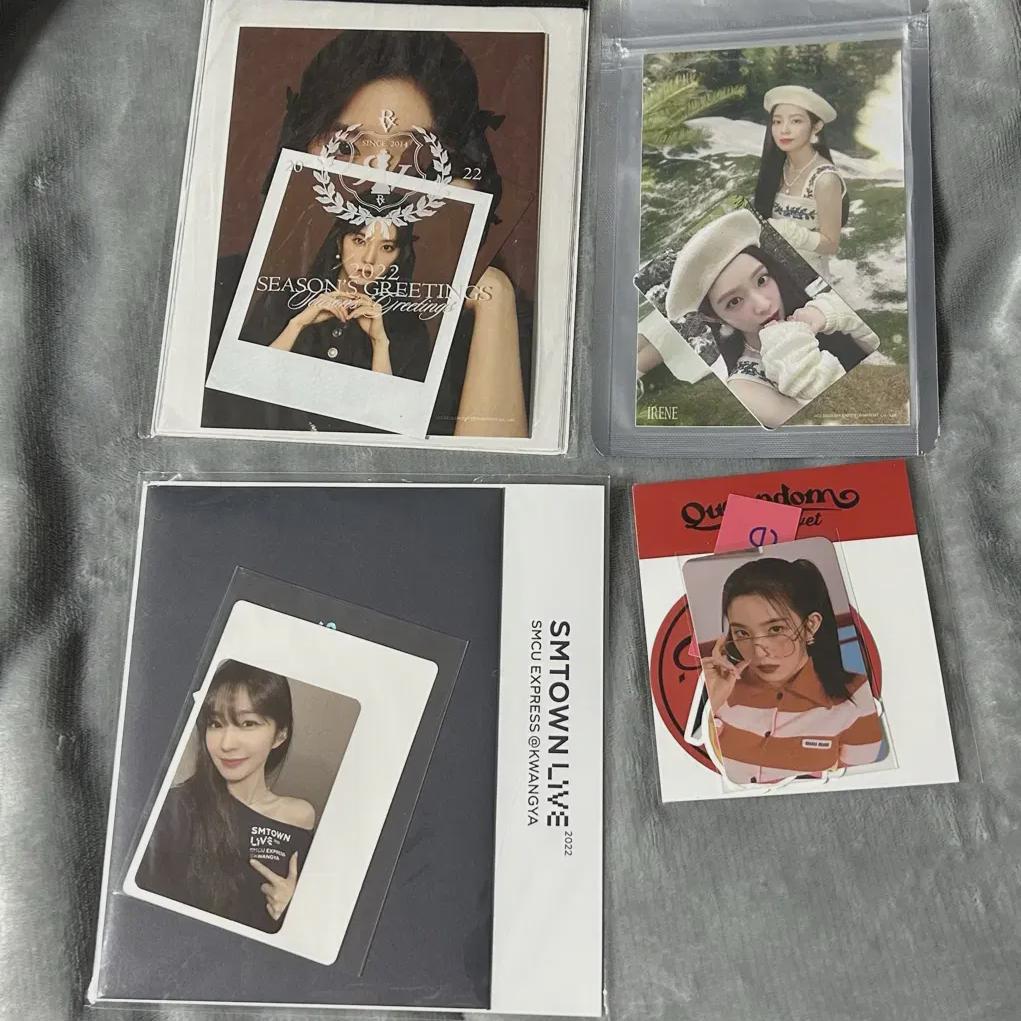 

Redvelvet, Irene Season s Greetings Photocard, Sm Town, Etc.