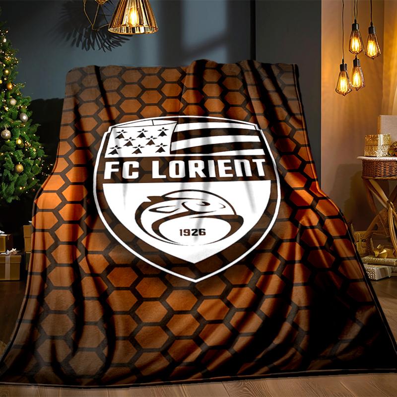 Lori-ent Football Club Blanket Lightweight Ideal Bedding Blanket Perfect for Travel, Camping, Living Rooms, Offices, Sofas, Fan Christmas gift