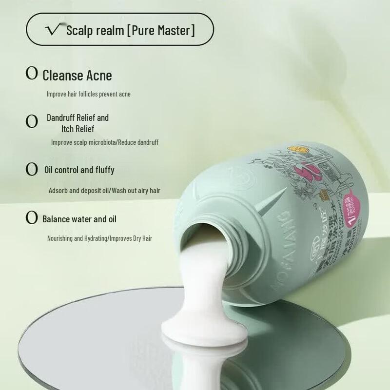 Three Magicians Purifying Anti-Dandruff Shampoo Twin Pack