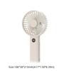 3600mAh Mini Fan Rechargeable USB Hand Fan Portable Handheld Fan  Office Use