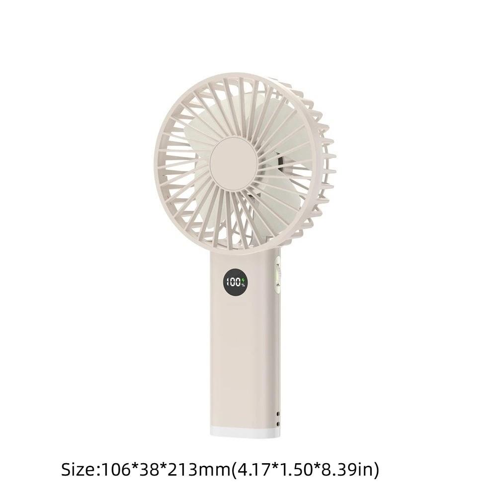 3600mAh Mini Fan Rechargeable USB Hand Fan Portable Handheld Fan Office Use