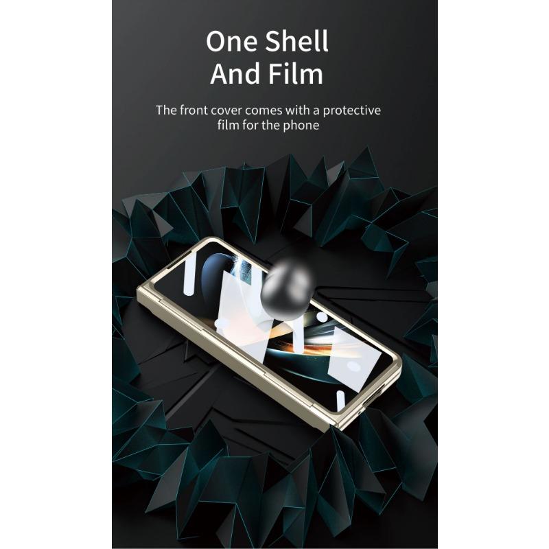 Slim Hard Case for Samsung Galaxy Z Fold 6 5 4 3 Stand Hinge Protective Film Cover Pen Holder Foldable