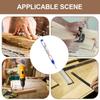 Long Head Deep Hole Marker Long Nose Mechanical Pen Drill Hole Marker Colorful Waterproof Carpenter Ink Marker Pen For Glass