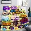 1Pc Blox Fruits Game Print Flannel Blanket, High Quality Comfortable for All Seasons, Home Decor, Warmth and Comfort, Perfect for Christmas Gifts 10