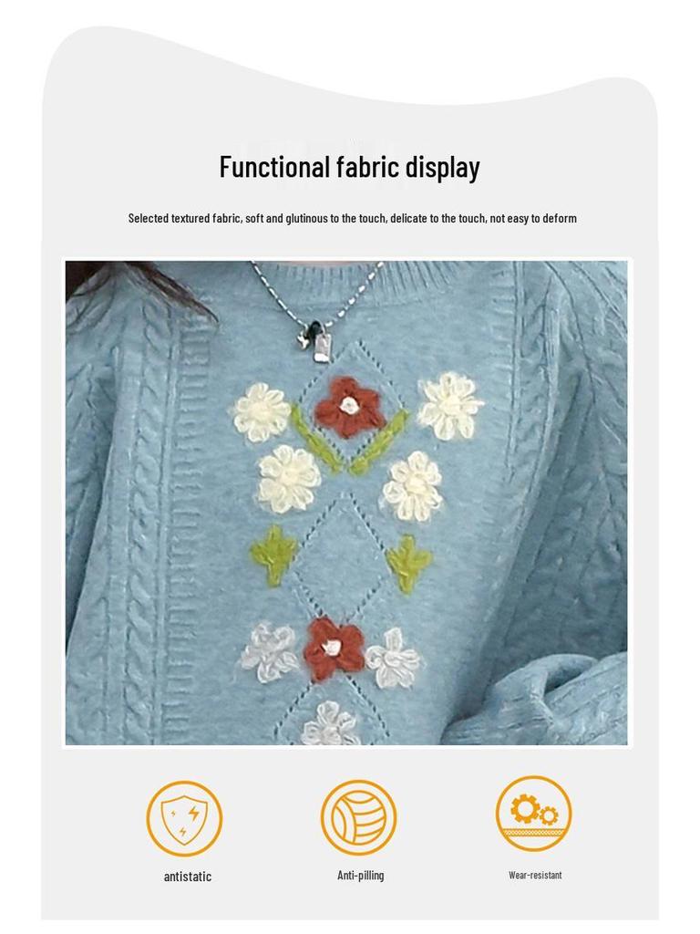 Strickpullover & Rock Set für Mädchen Herbst 2025 - Zweiteiler im koreanischen Stil für große Kinder.