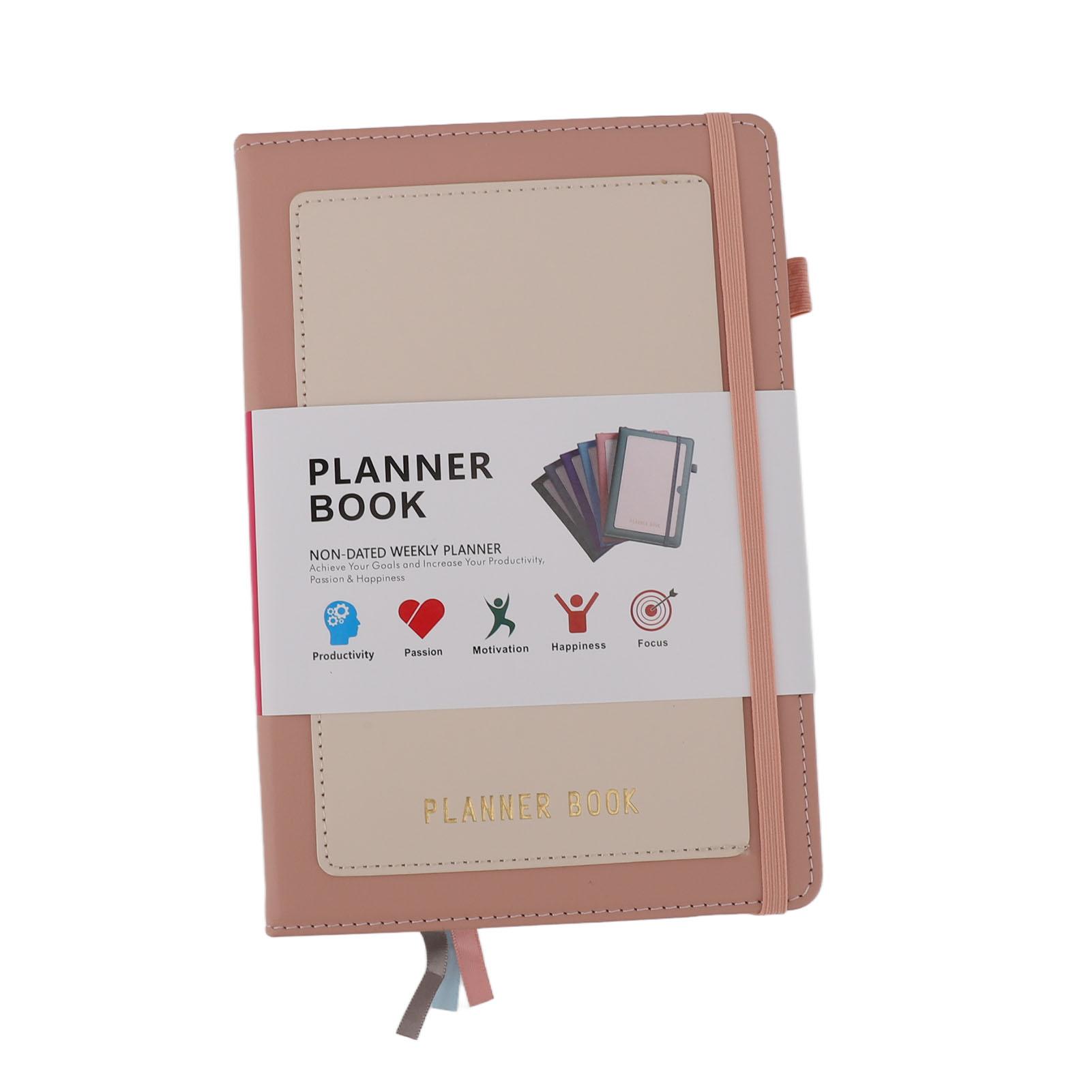 Блокнот А5 в линейку, блокноты, блокнот, планер из ПУ кожи, блокнот для дневника, бизнеса, розовый