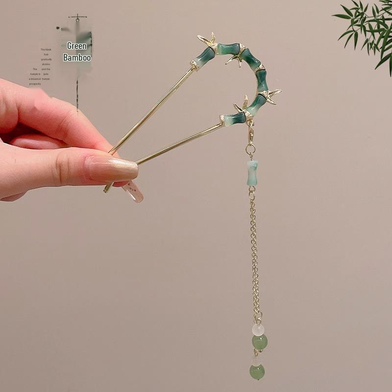 U-Shaped Pearl Women's Updo Hairpin 2025 - Elegant Insert Comb Headwear