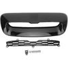 2PCS Front Engine Hood Vent Trim, Engine Hood Bonnet Trim Air Outlet Cover Replacement For S R56 R55 R57 R58 R59