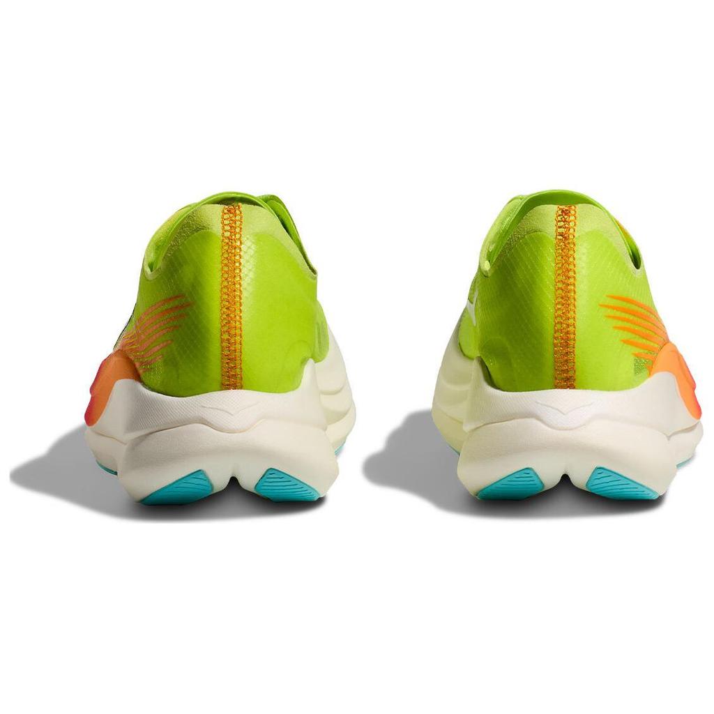 HOKA Rocket X 2 Lettuce Solar Flare Unisex Sneakers Grün 1127927-LCS