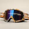 Motorcycle goggles with water transfer print, off-road outdoor riding sports glasses, ski goggles, windproof glasses