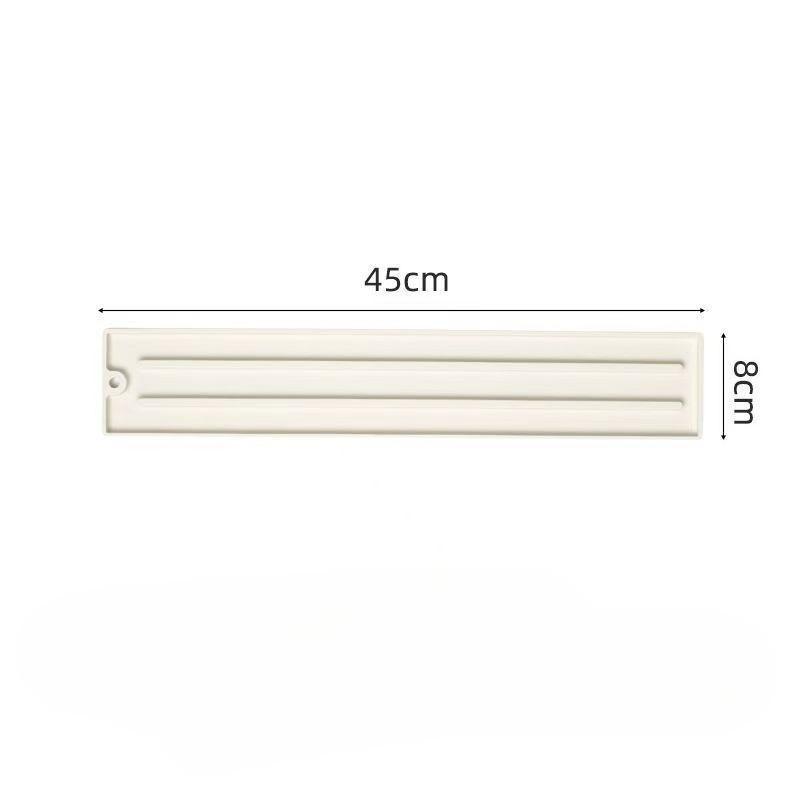 Sink Silicone Tray With Drain Soap Sponge Storage Holder Countertop Kitchen Tools Scrubber Brush Storage Rack Kitchen Organizer