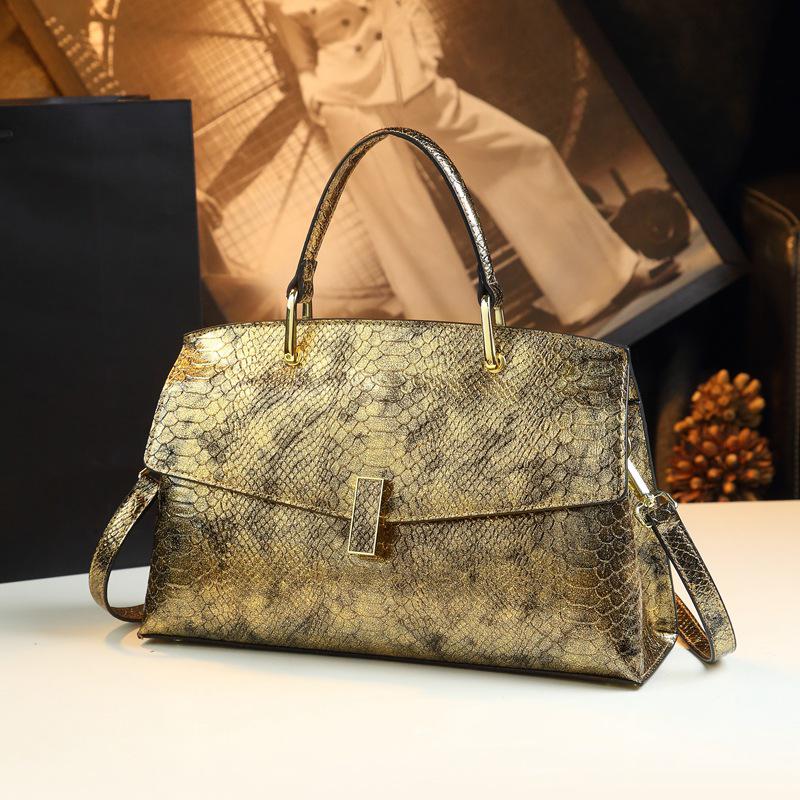 2023 Women's High-Quality Genuine Leather Crossbody Bag: Trendy, Versatile, and Stylish Laser Shoulder Handbag