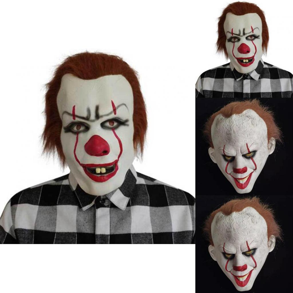 Film Es Clown Horror Maske Latex Kostüm Für Weihnachten Und Halloween