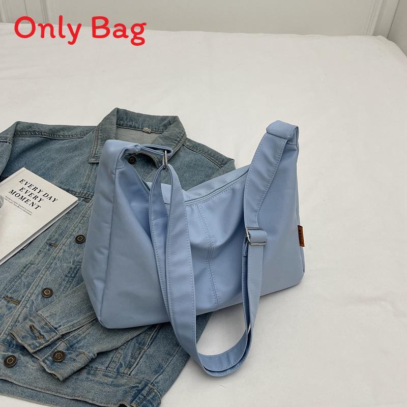Oxford Cloth Saddle Bag For Women With Zipper Closure For Daily Use