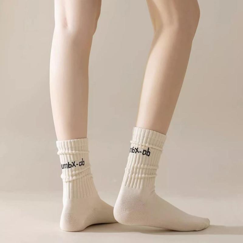 College Tooling Style Lovers All-Match Wear-Resistant Thick Line Socks Men'S And Women'S Autumn And Winter Sports Deodorant Pile