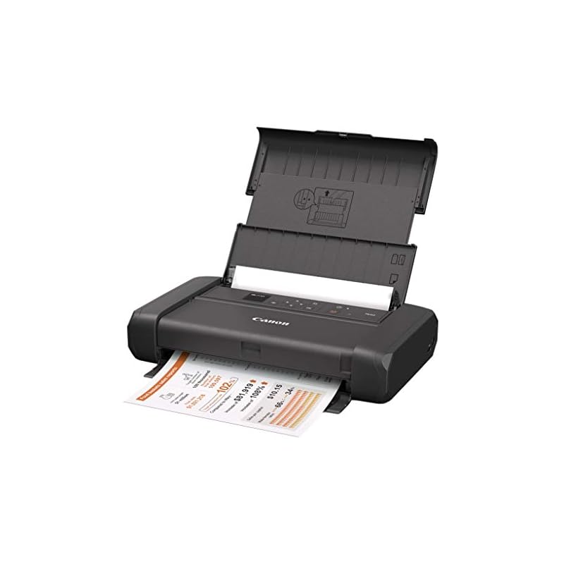 Canon TR153 Color A4 Mobile Printer (Compact/Wireless LAN/5-Color Hybrid Ink) - Ideal for Teleworking