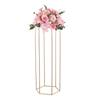 Wedding Flower Stand, 10PCS 80cm Column Flower Stand, Floral Stands with Acrylic Laminate, Hexagonal Cubic Floral Display Rack for Wedding, Party,