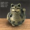 New Chinese Style Incense Burner Zinc Alloy Good Symbolism Incense Holder Lotus Lucky Cat God of Wealth Incense Burning