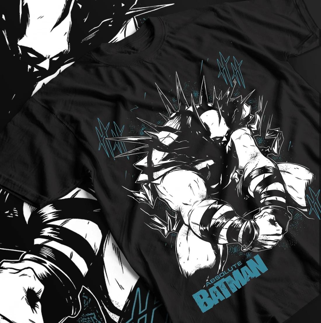 Batman Who Laughs might T-shirt Superhero Tee Comic Book Gift DC Comics Shirt. 4XL
