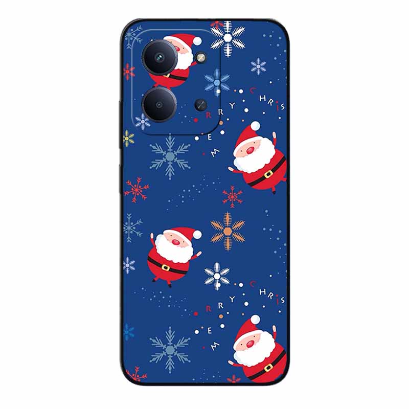 Christmas Phone Case For Redmi 15C 4G Global 171.5mm Case Black Silicone Bumper For Xiaomi Redmi15C 4G Cover 15C4G Cartoon Coque